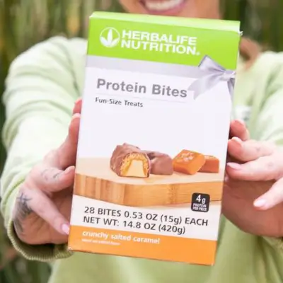 Barras de proteína y snacks Herbalife – nutrición para llevar en USA