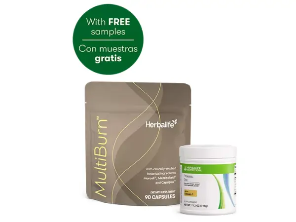 Herbalife Dynamic Duo MultiBurn + Prolessa | Official USA Store Herbalife Dynamic Duo MultiBurn Prolessa Duo weight loss metabolic health 30 days USA