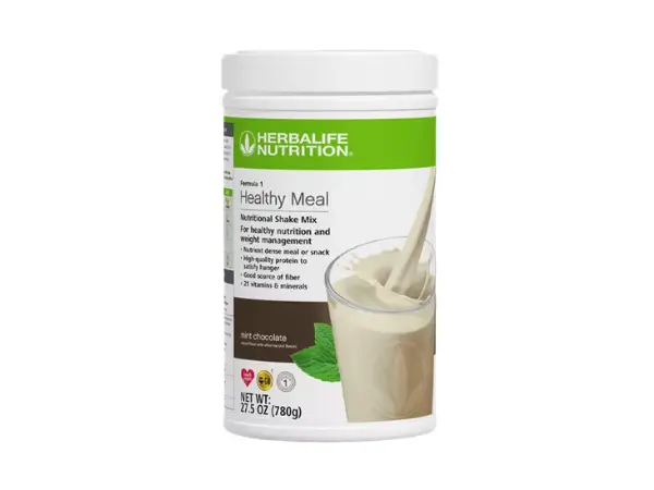 Herbalife Fórmula 1 Menta con Chocolate batido USA