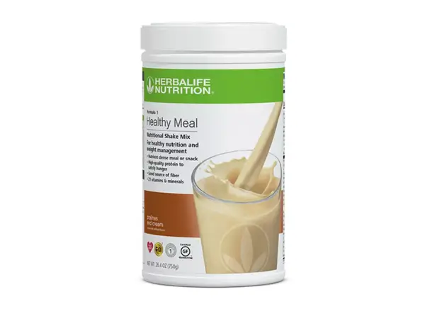 Herbalife Fórmula 1 Caramelo Tostado batido USA
