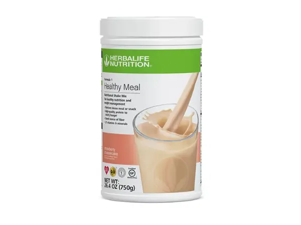 Herbalife Fórmula 1 Pastel de Queso y Fresas batido USA