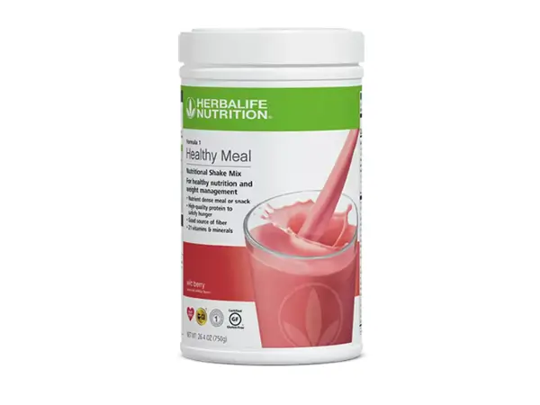 herbalife formula1 wild berry shake