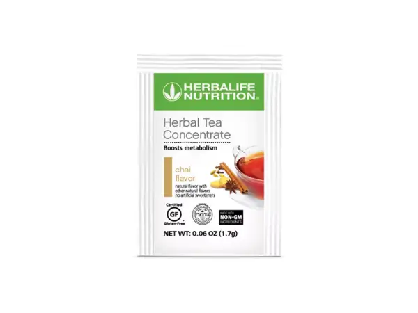Herbalife Tea Chai Packets | Official USA Store Herbalife Tea Concentrate Chai non-GM Packets 30 packets SKU 319K