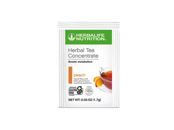 Herbalife Tea Peach Packets | Official USA Store Herbalife Tea Concentrate Peach Packets 30 packets SKU 321K