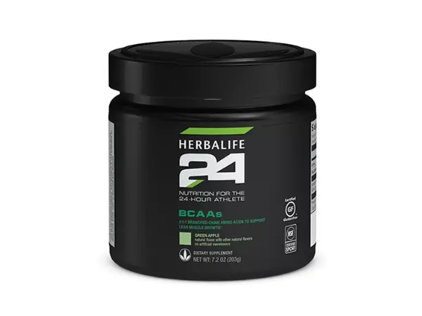 Herbalife24 BCAAs | Official USA Store Herbalife24 BCAAs branched-chain amino acids Green Apple 203g endurance USA