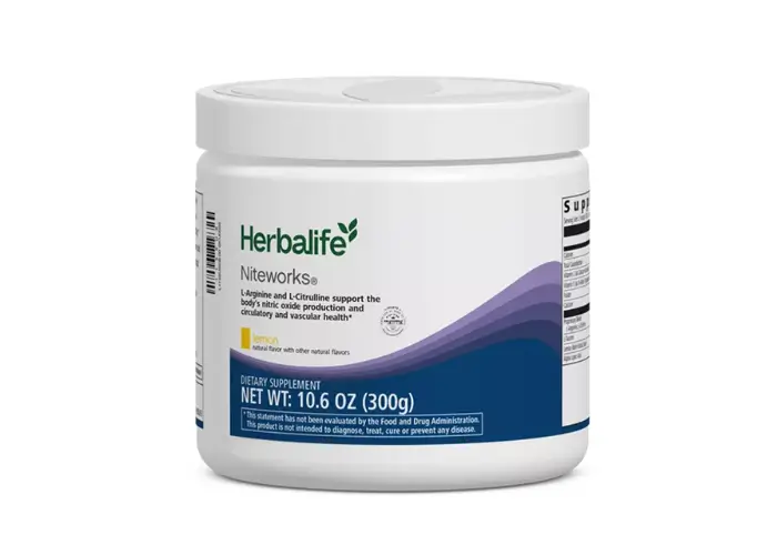 Herbalife Niteworks® Lemon | Official Store USA Herbalife Niteworks Lemon heart health supplement USA — 30 servings