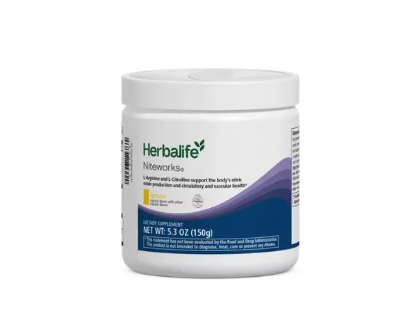 Herbalife Niteworks® Lemon 15 srv | SKU 3150 Herbalife Niteworks Lemon 15 servings trial size USA